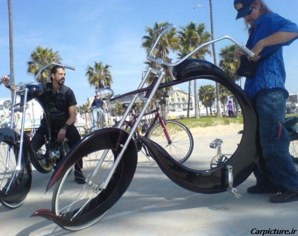 عکس عجیب ترین دوچرخه های جهان