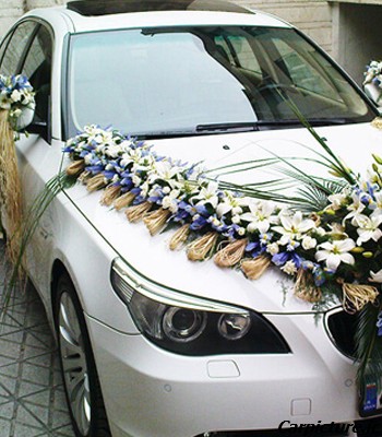 عکس تزیین ماشین عروس جدید