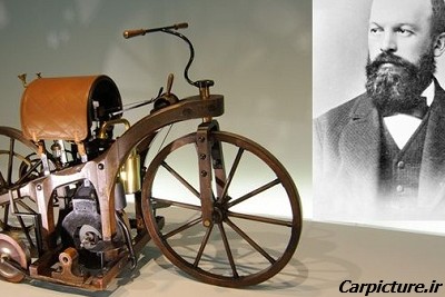 عکس اولین موتورسیکلت جهان