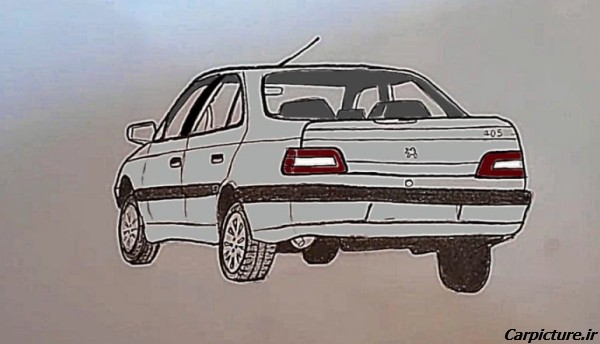 عکس نقاشی ماشین ایرانی