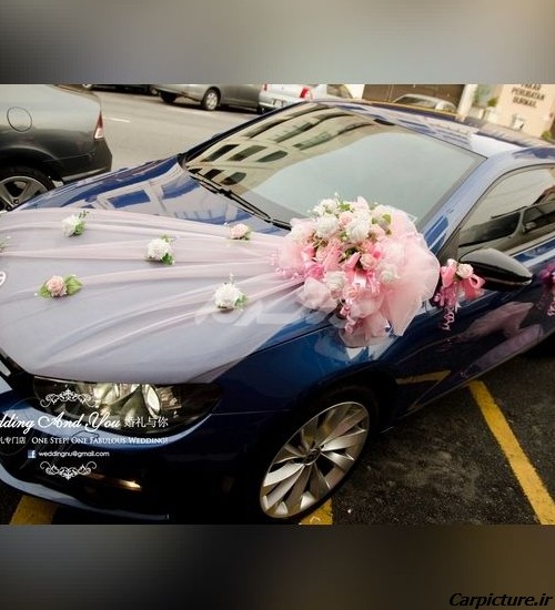 عکس ماشین عروس واقعی