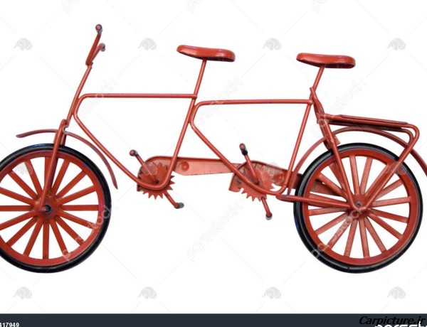 عکس دوچرخه دو صندلی
