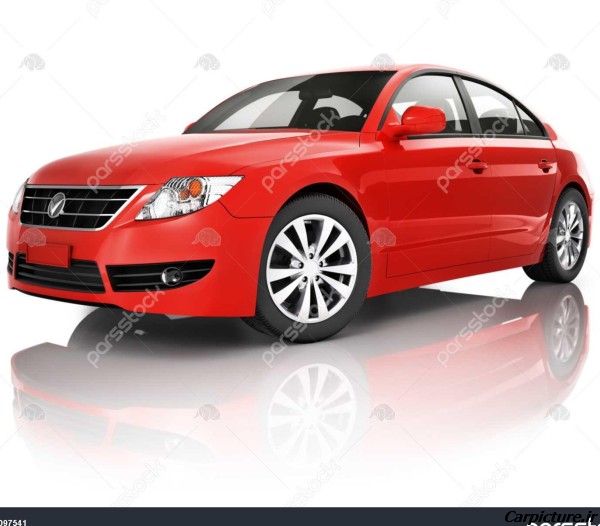 عکس ماشین قرمز ایرانی