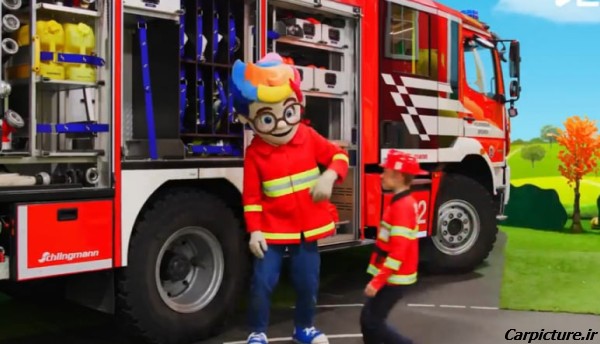 عکس ماشین آتش نشانی واقعی