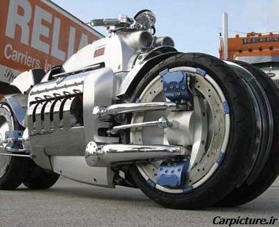 عکس گران ترین موتور جهان